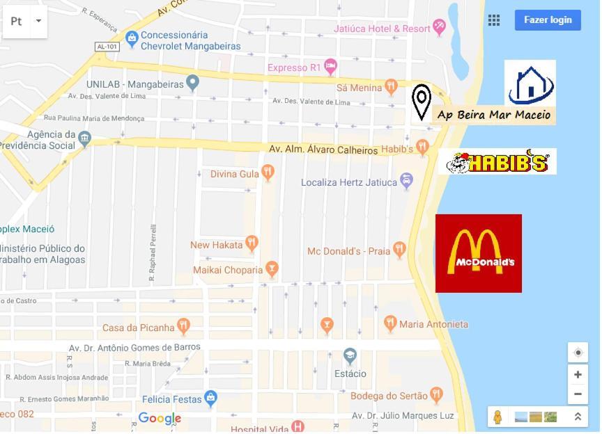 Apartamento Beira Mar Maceio Ll Apartment Luaran gambar